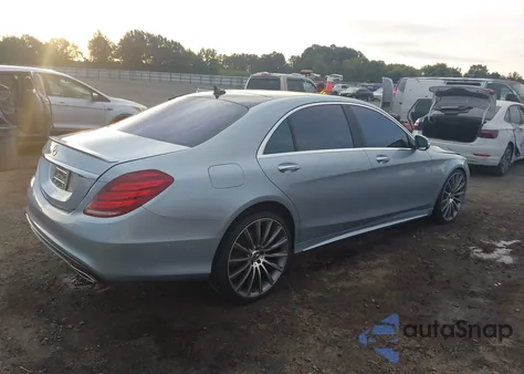 2015 Mercedes-Benz S 550 из США, поврежденный, VIN WDDUG8CB8FA098423